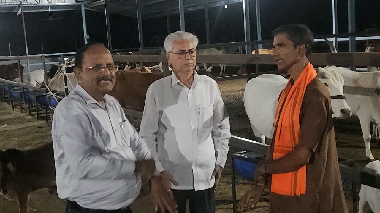 Evening visit with our caretakers